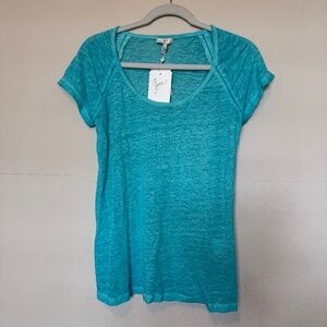 Joie Linen Scoop Neck Shirt